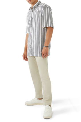 Classidye Striped Short-Sleeve Shirt
